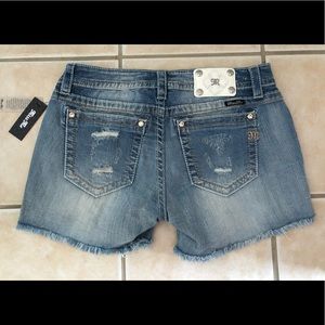 MISS ME signature Jeans Shorts Size 32
